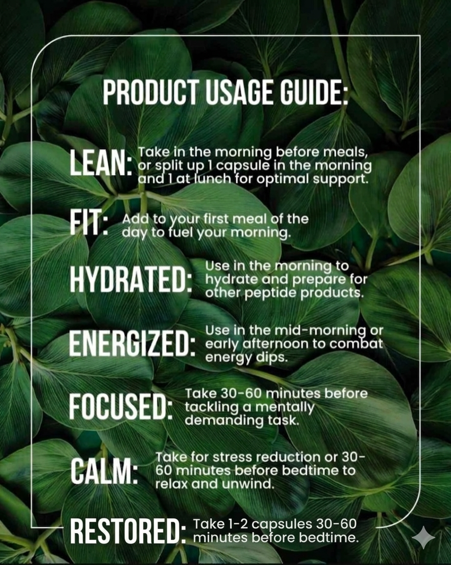 Product Usage Guide — MAKE Wellness